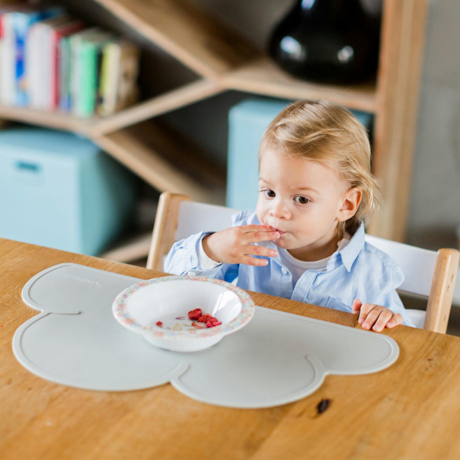 - Set de table en forme de nuage en silicone
