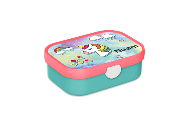 Ontwerp je eigen Lunchbox Campus - Unicorn