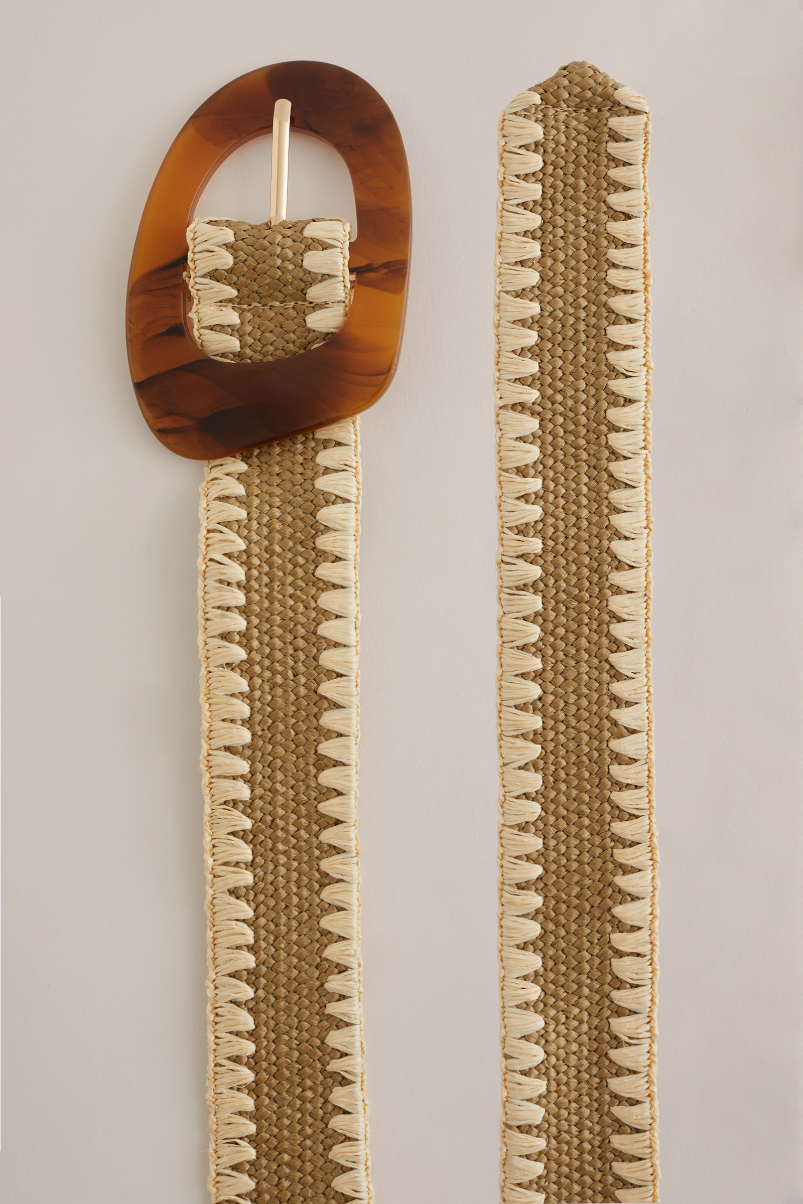 Dames gevlochten riem