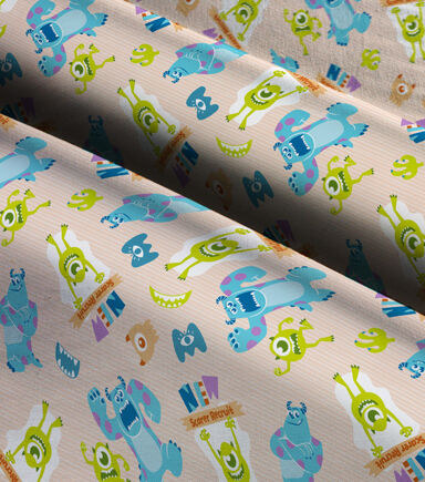 Monsters Inc New Scarer Disney Cotton Fabric