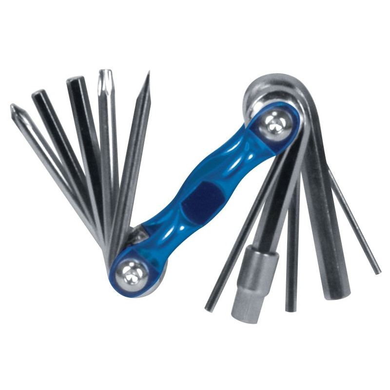 Kit d'outillage pour vélo 11 pièces