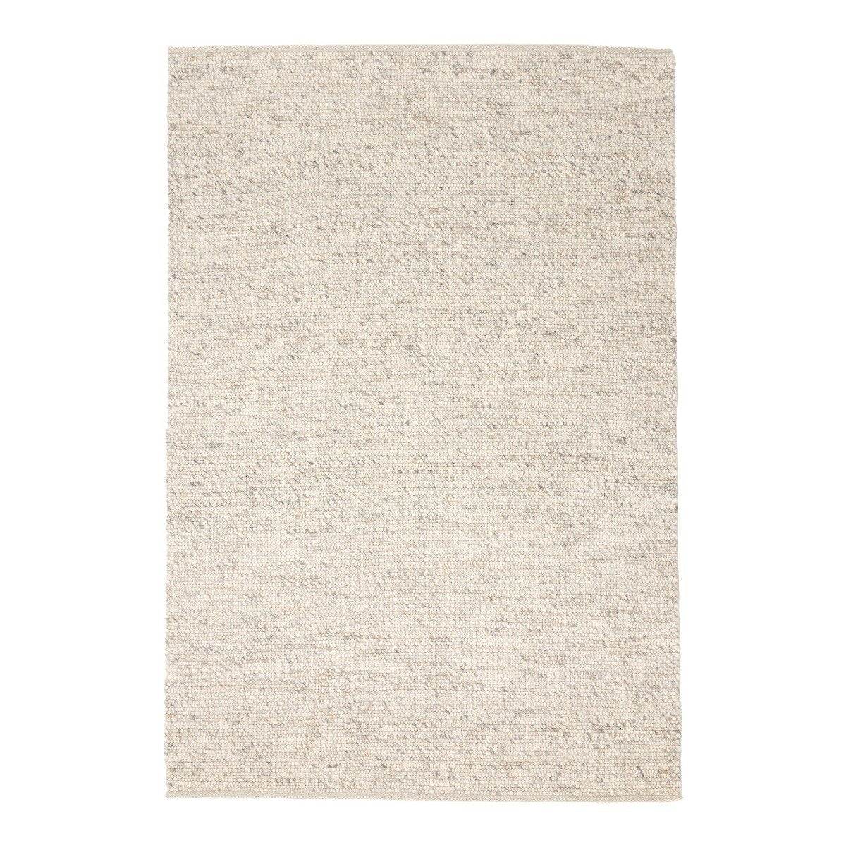 Interieur05 Wollen Vloerkleed Beige/Wit Gemeleerd Vik - 160 x 230 cm