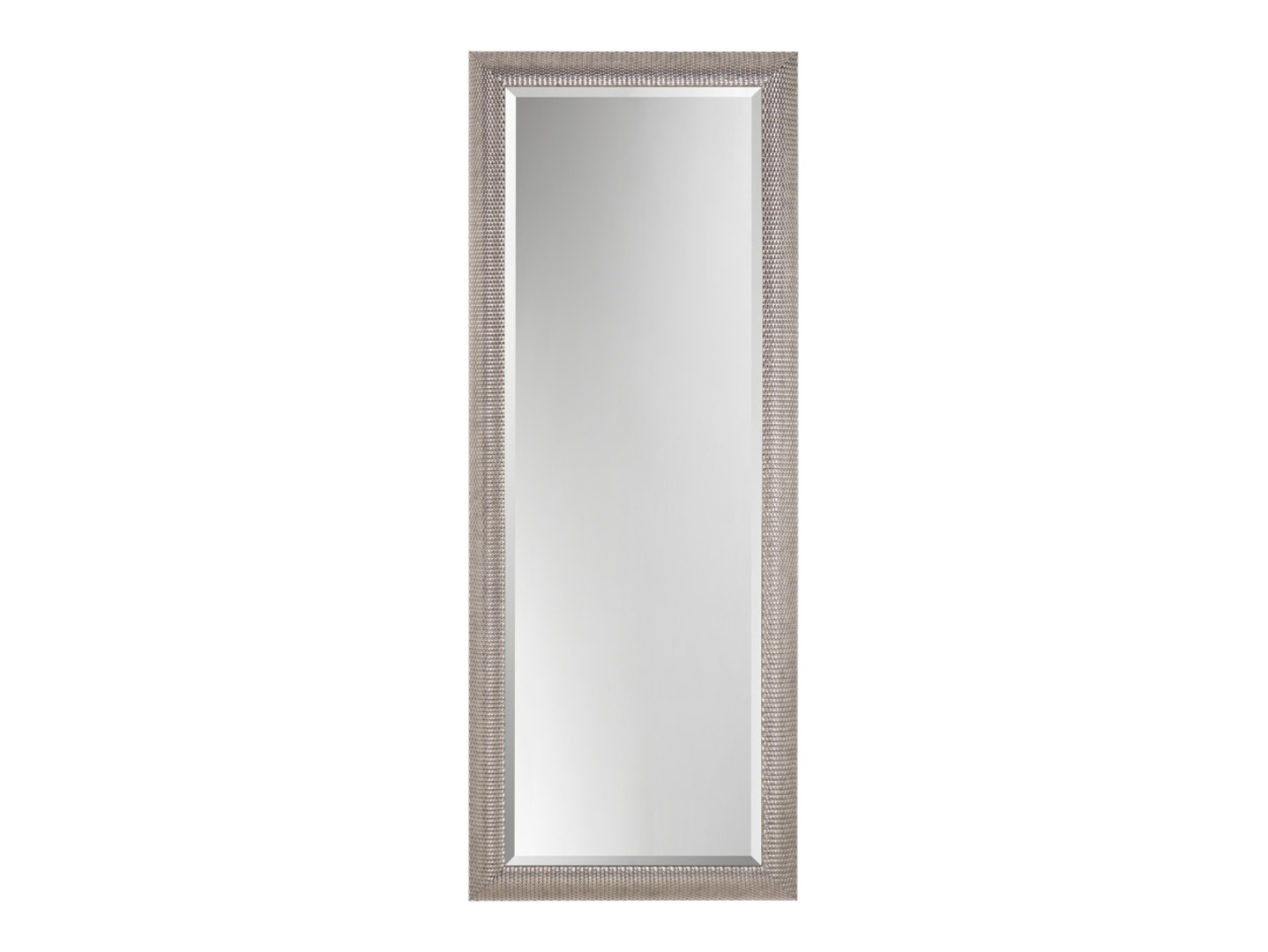 Lustro ścienne w ramie Essen 70x180 cm srebrne