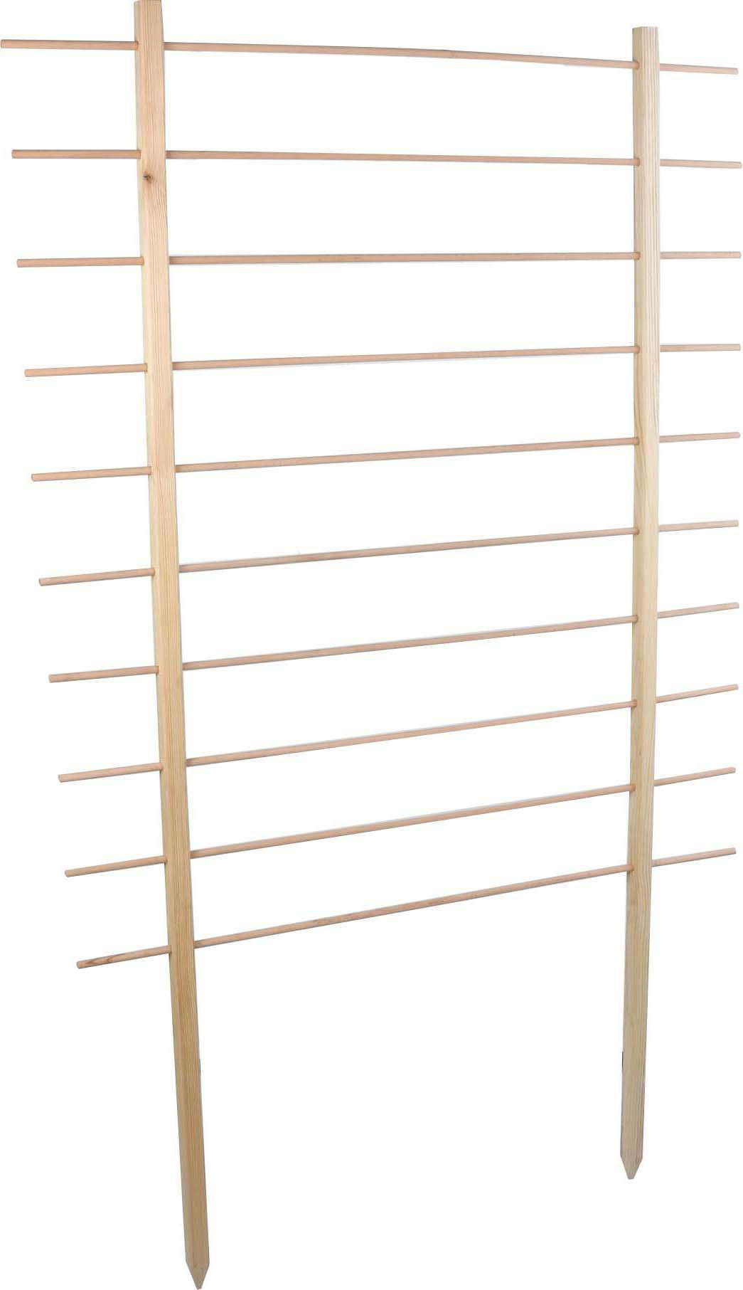 - Support en bois de pin pour plantes treilli 100 x 170 cm