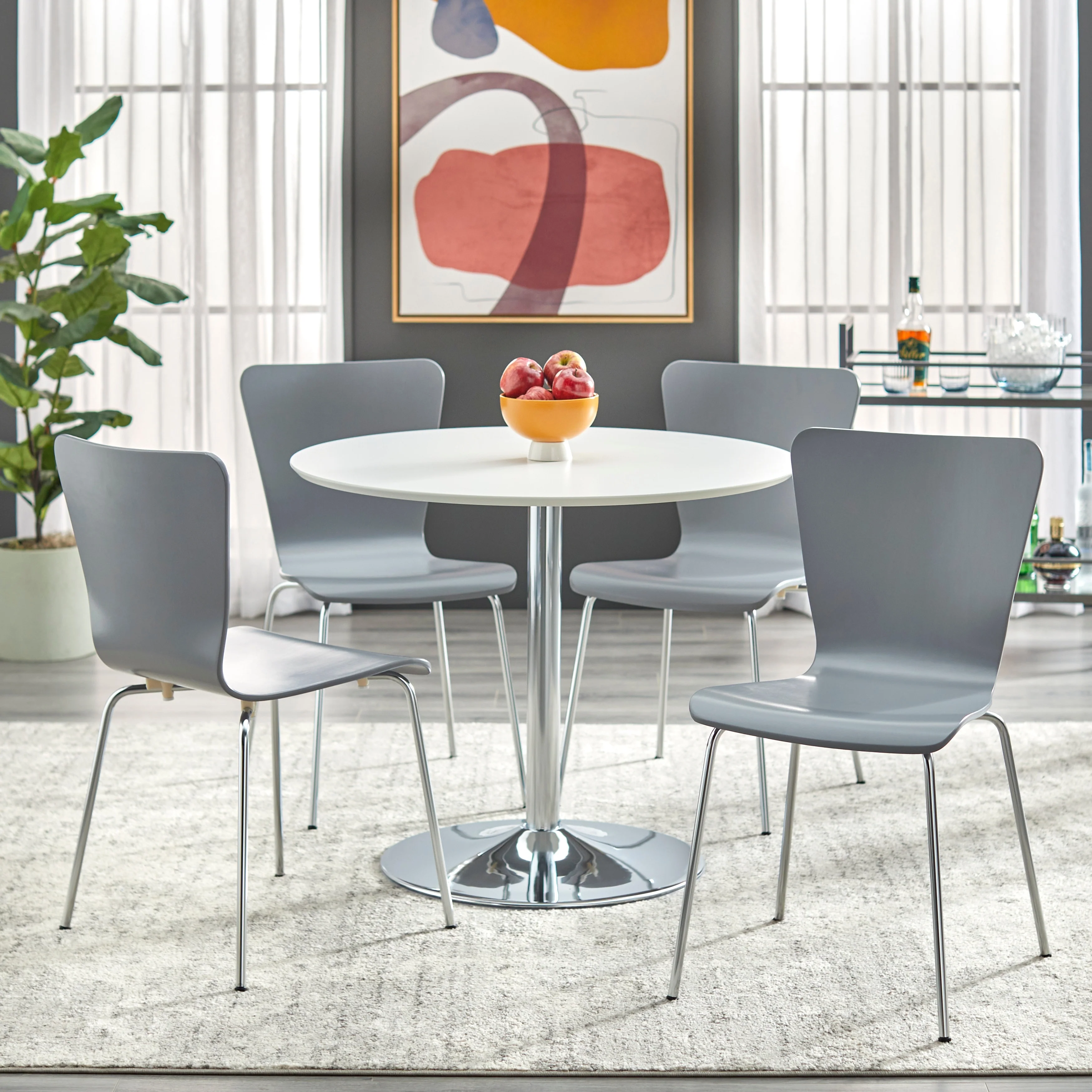 Simple Living Pisa Modern 5-piece Dining Set