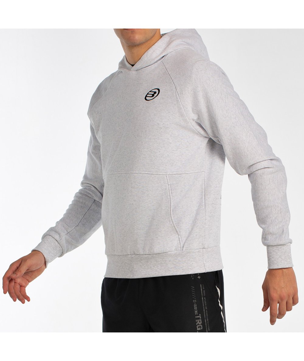 SUDADERA BULLPADEL BREAS GRIS CLARO VIGORE