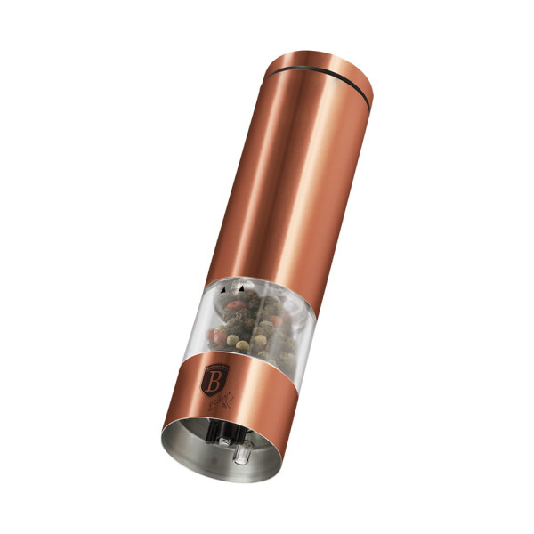 Elektryczny młynek do soli lub pieprzu BERLINGER HAUS Rosegold