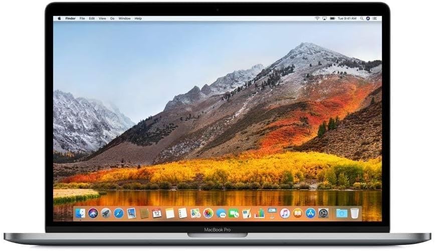 Apple 15.4in MacBook Pro Laptop (Retina  Touch Bar  2.2GHz 6-Core Intel Core i7  16GB RAM  256GB SSD Storage) Space Gray (MR932LL/A) (2018 Model) (Renewed)