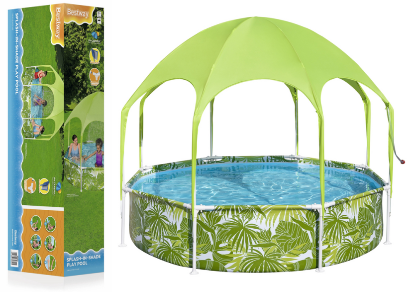 Basen Ogrodowy Stelażowy Dla Dzieci 244 cm x 51 cm Bestway