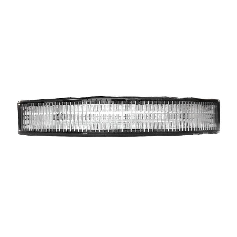 Hendo Curved Waterproof Strobe Light, White & Amber