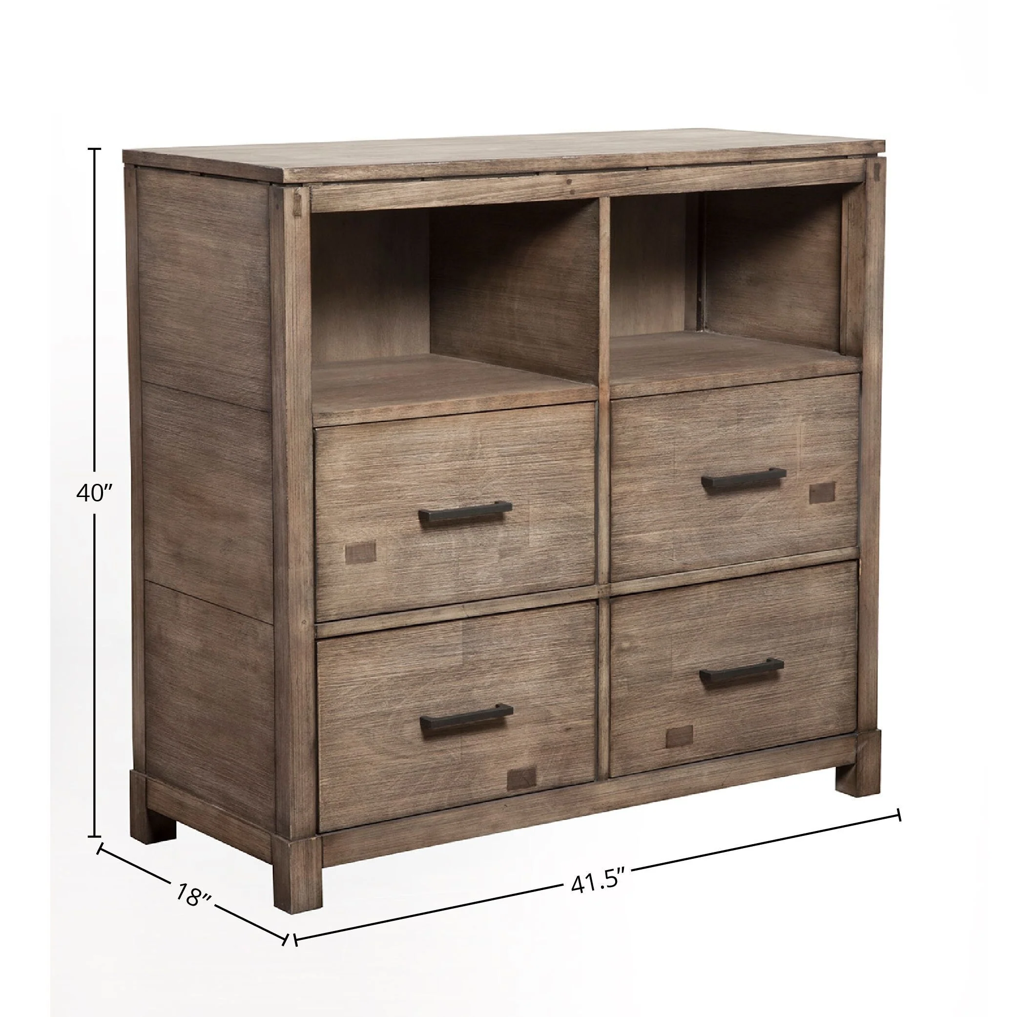 Alpine Sydney 4 Drawer TV/Media Chest