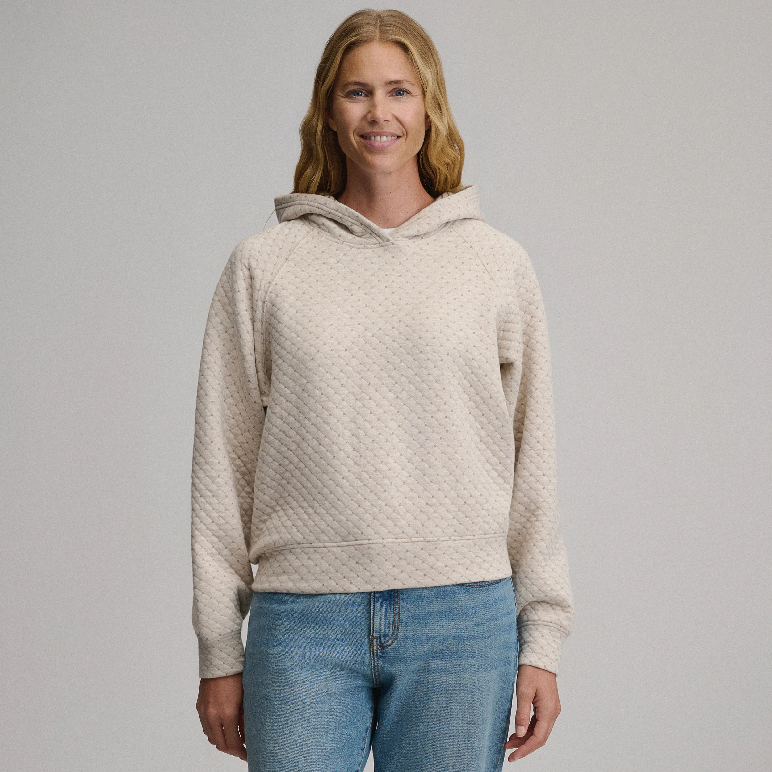 Women's Quilted Hoody
