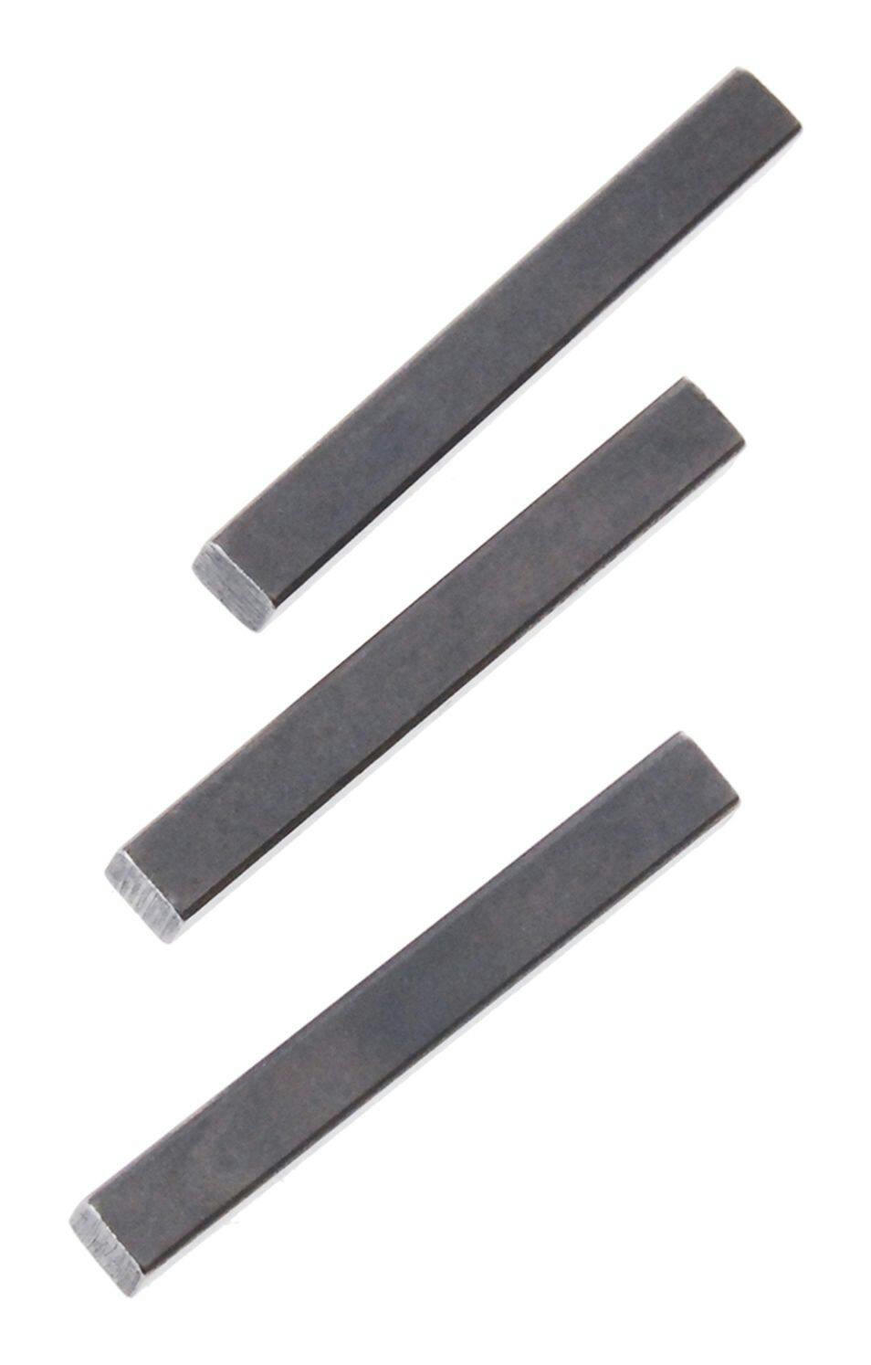 Innoda Square Machine Keys, Carbon Steel, 1/4-in, 3-pk