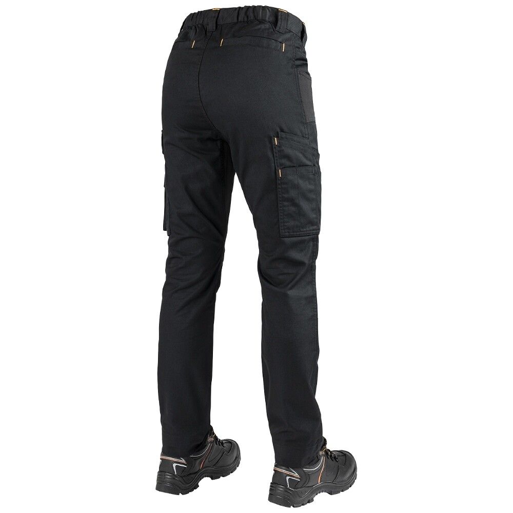 ARBEIDSBUKSE L.BRADOR 1091PB-W DAM SVART STR.46