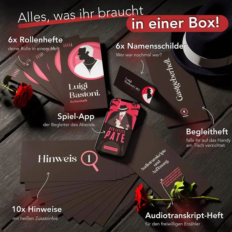 Party-Spiel Der letzte Pate