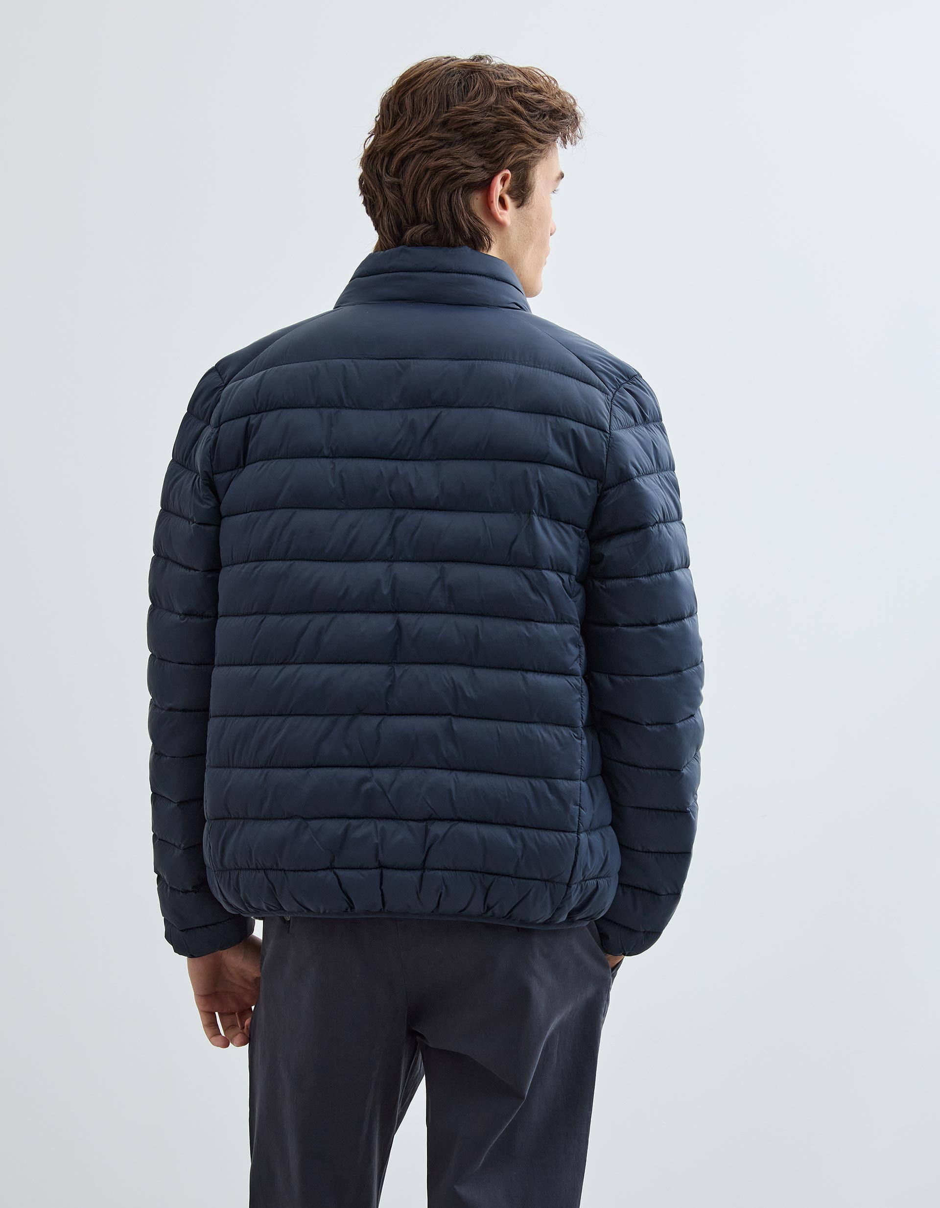 Casaco Acolchoado, Homem, Azul Escuro