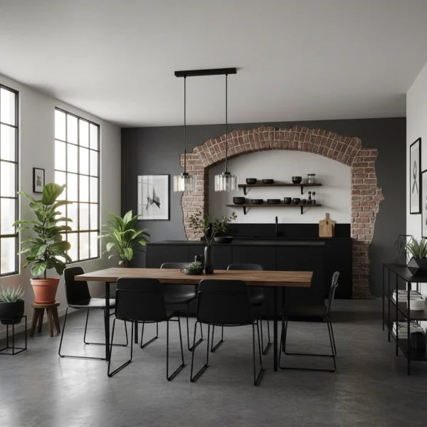 Lampa wisząca EDYLIT kryształowy klosz glamour nad stół 2xE27 OMENA 14-958