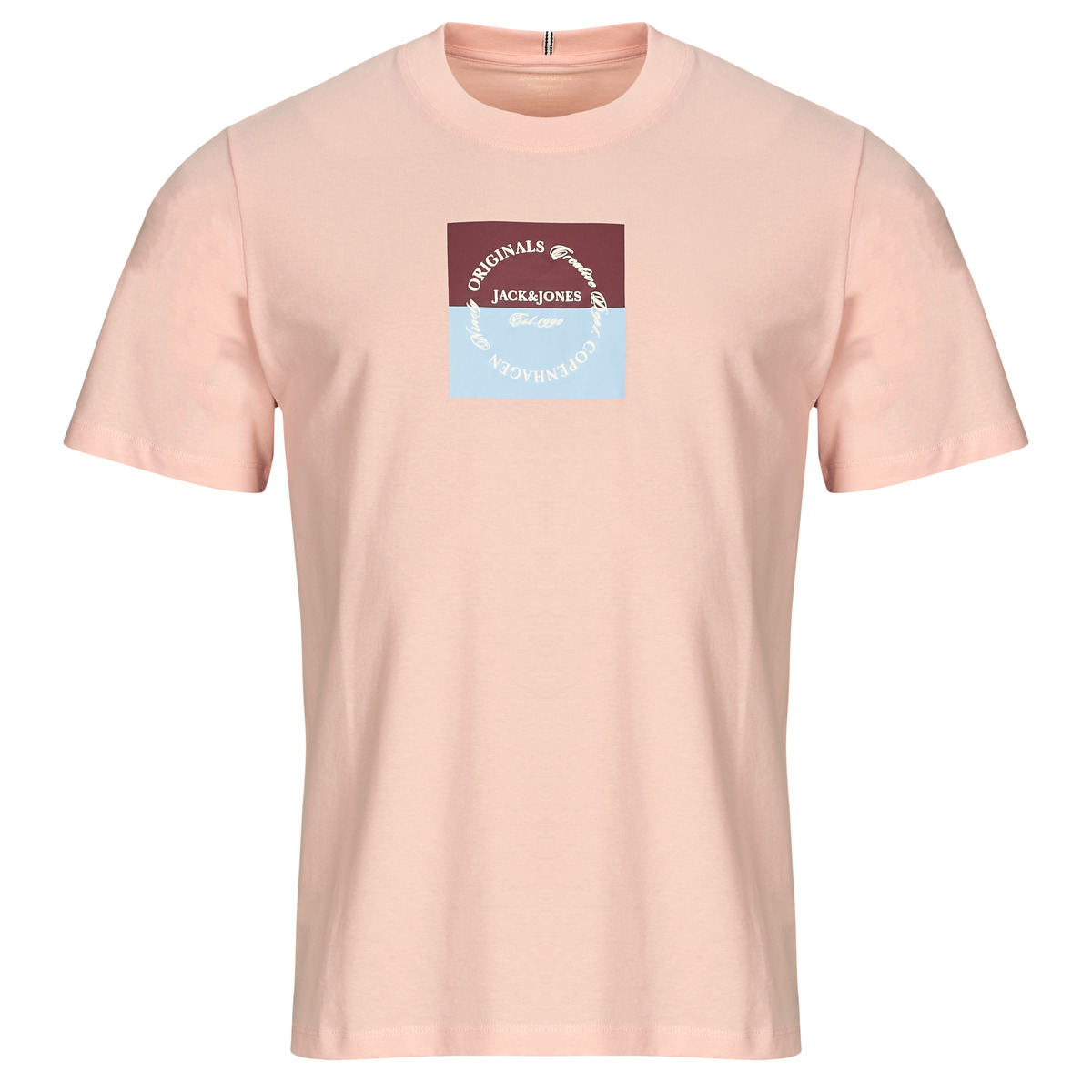 Jack & Jones - JORCATSKILLS SQUARE BRANDING - Pink