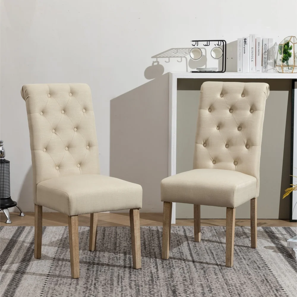 Copper Grove Schwalbach Upholstered Parsons Dining Chair (Set of 2)