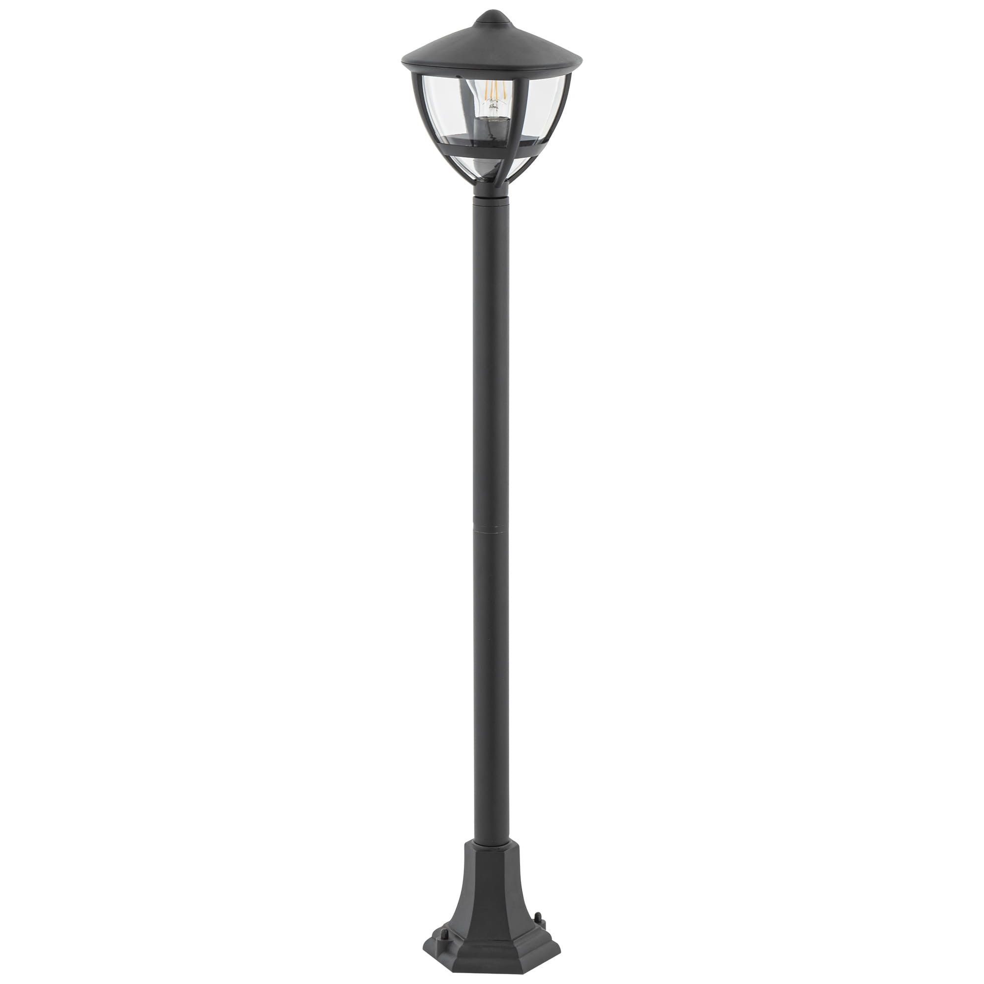 Lampa ogrodowa stojąca czarna AMELIA wys:100 cm 1xE27x10W IP44 Nowodvorski