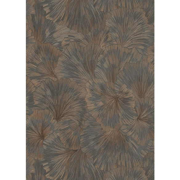 Vliestapete »Guido Maria Kretschmar«, 10,05x0,53m, Blume grau-kupfer