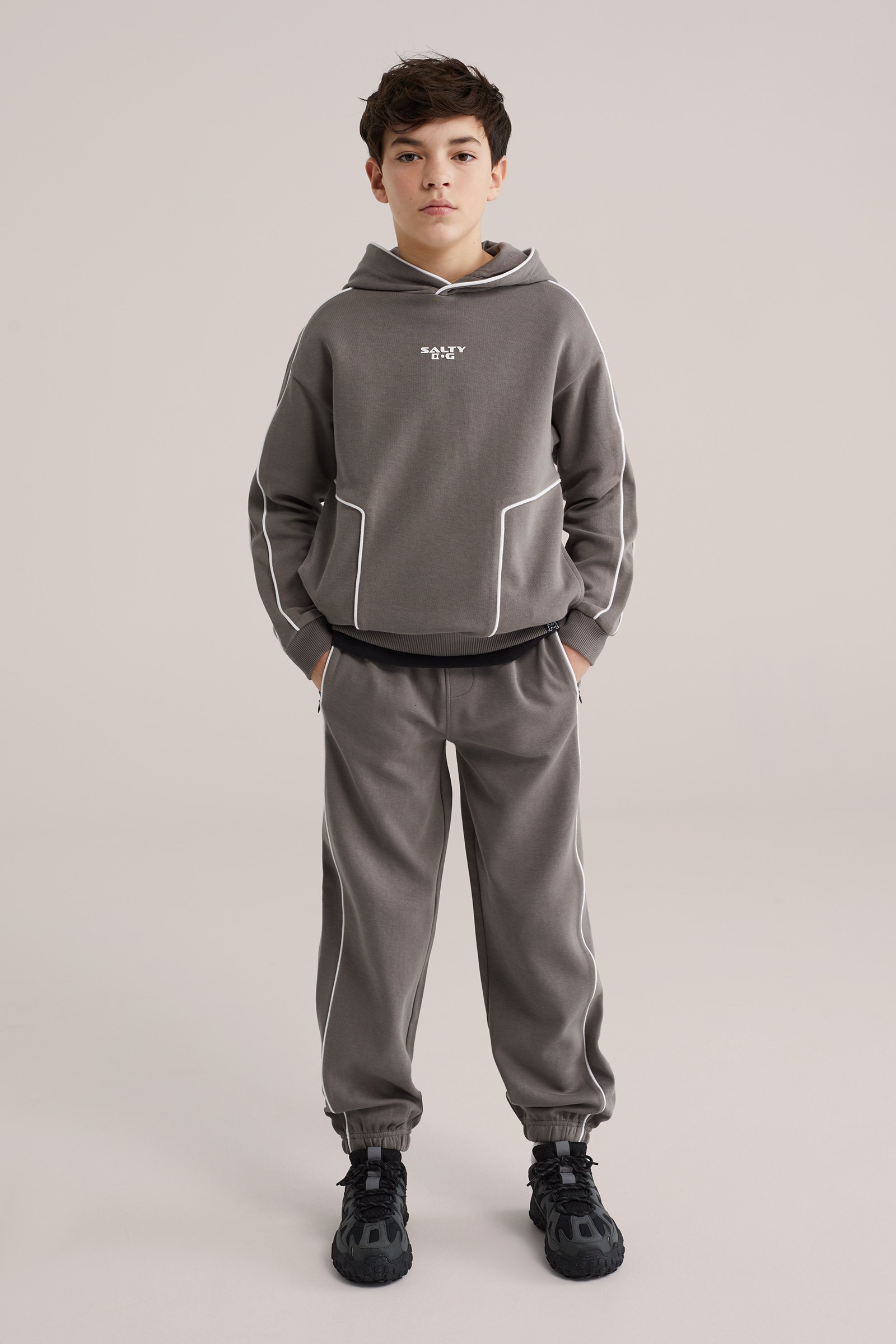 Jongens hoodie met print