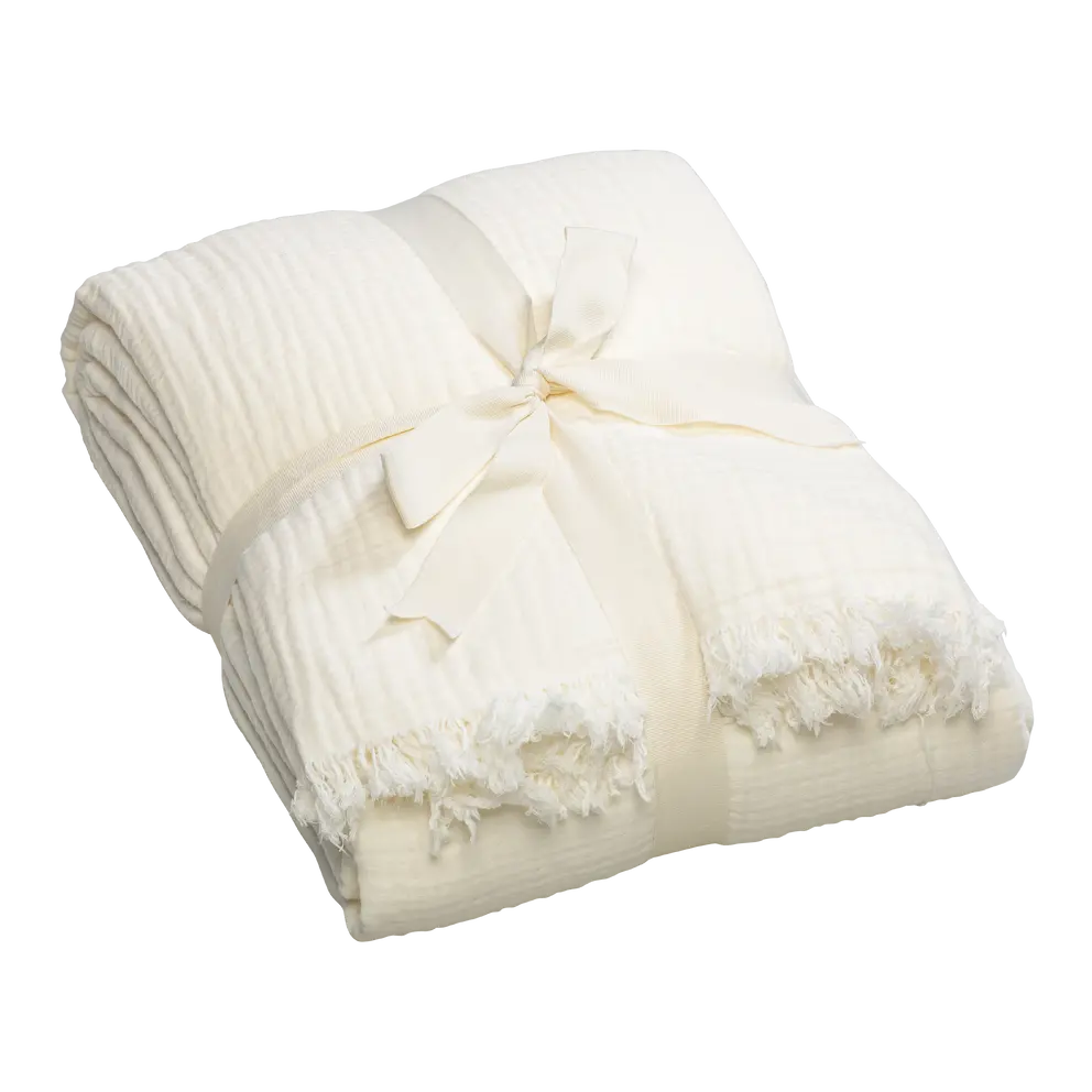 Bettüberwurf Musselin