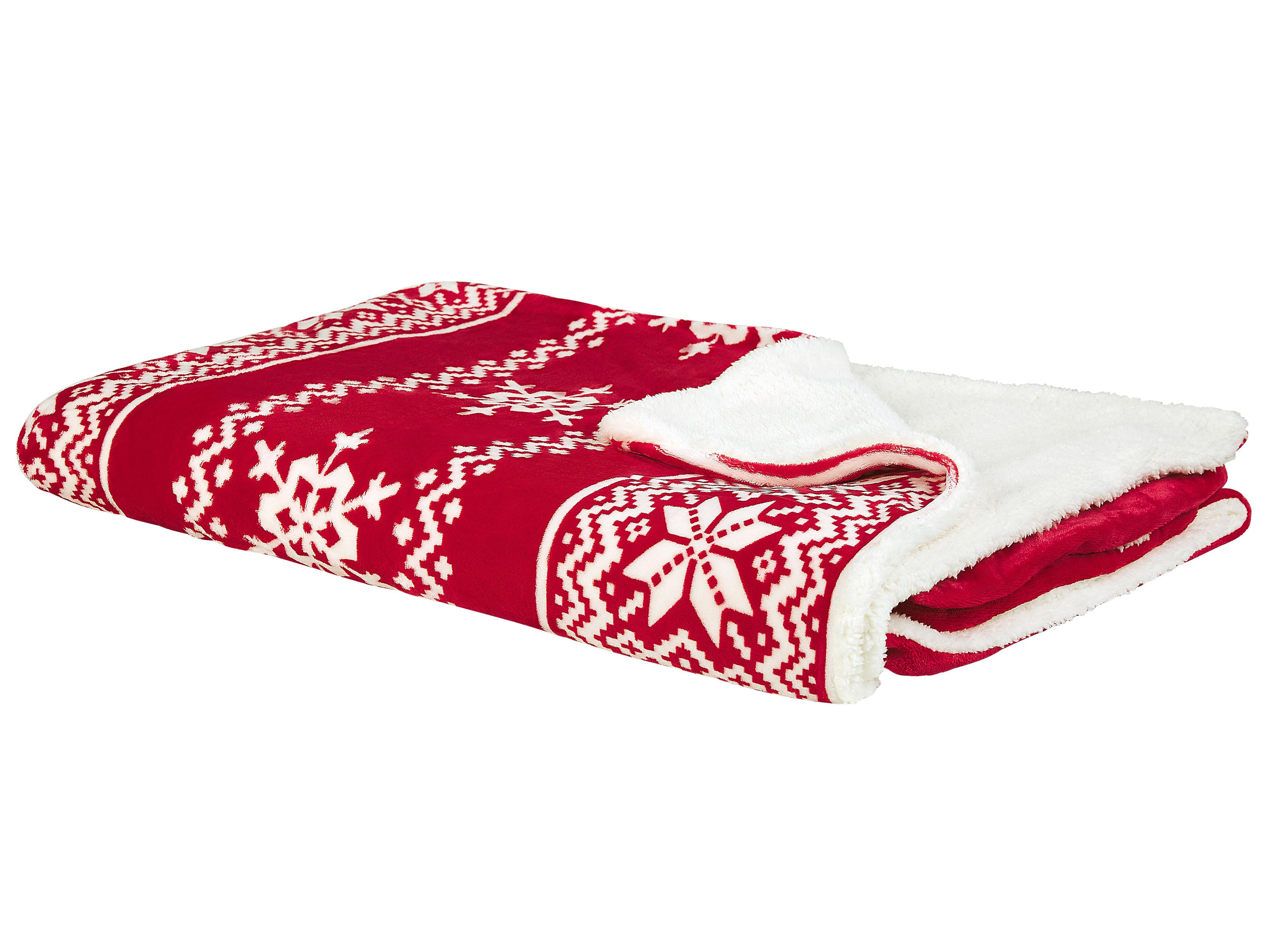 Blanket VANTAA 150 x 200 cm Red