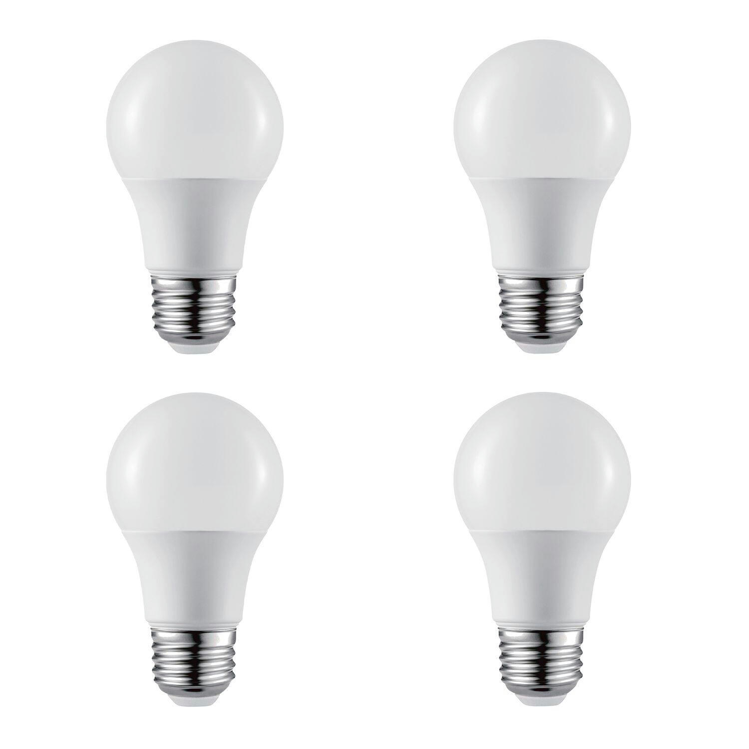 NOMA A19 40W LED Frosted Bulbs, 4-pk