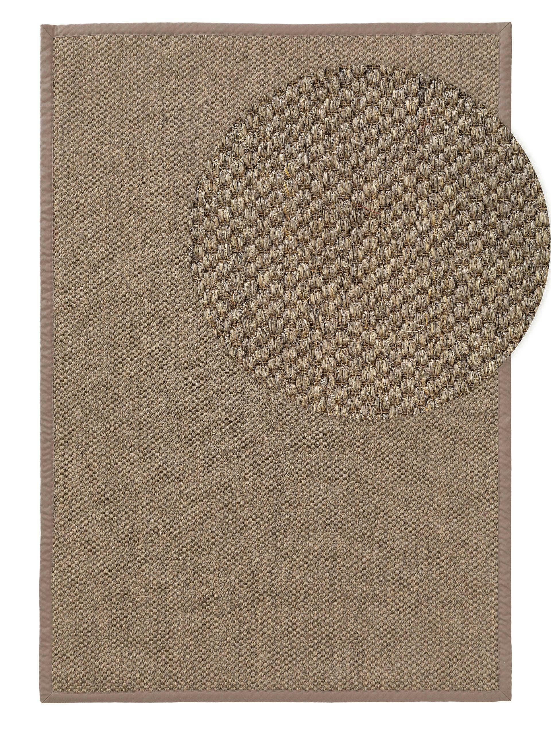 GRETA - Tapis sisal gris 120x180