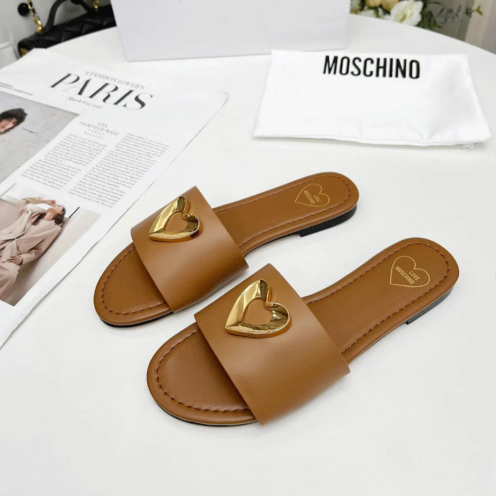 Moschino Love slippers