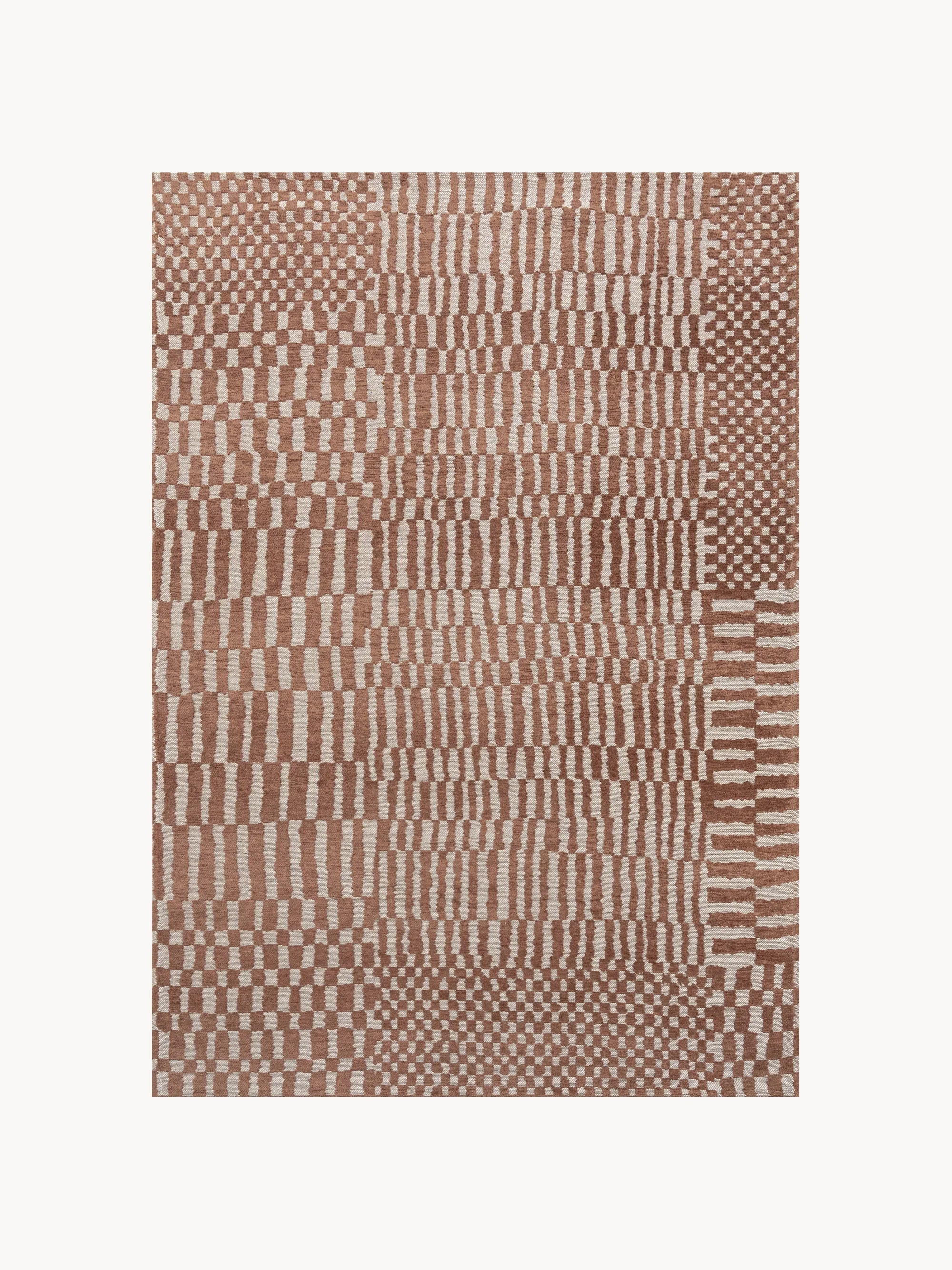 Waschbarer Indoor & Outdoor-Jacquard-Teppich Berber