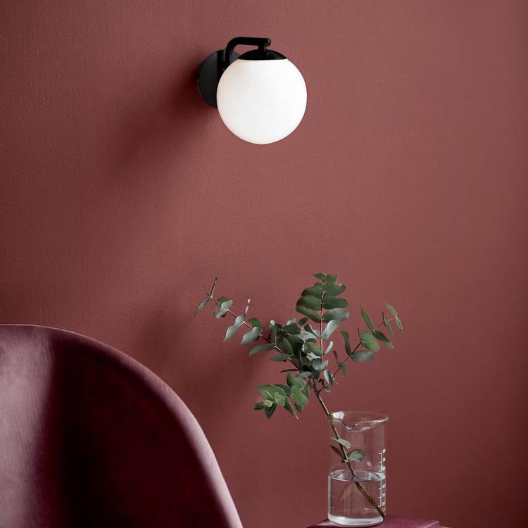 Nordlux Grant LED Wall Light - Black