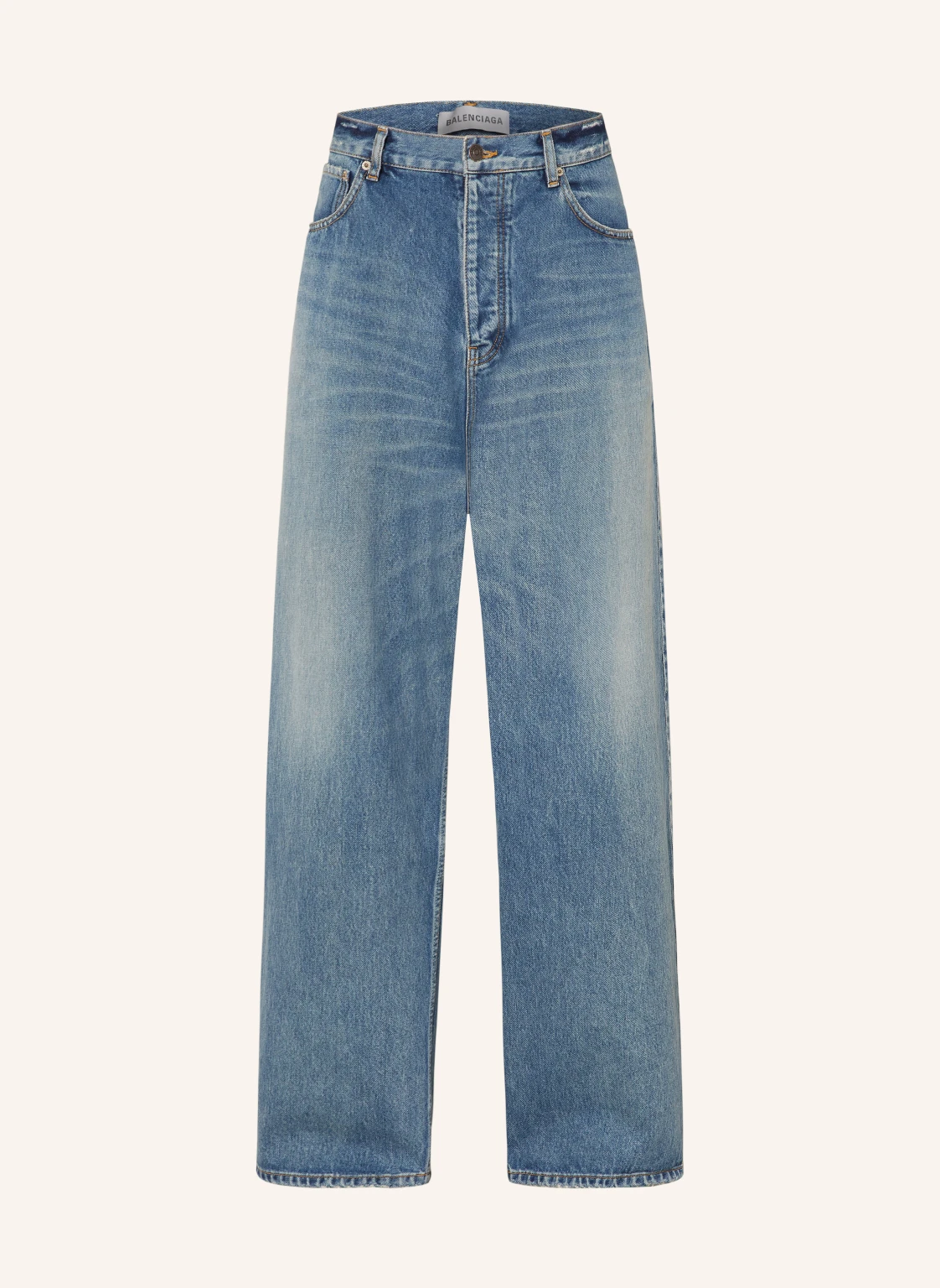 BALENCIAGA Destroyed Jeans Baggy Fit
