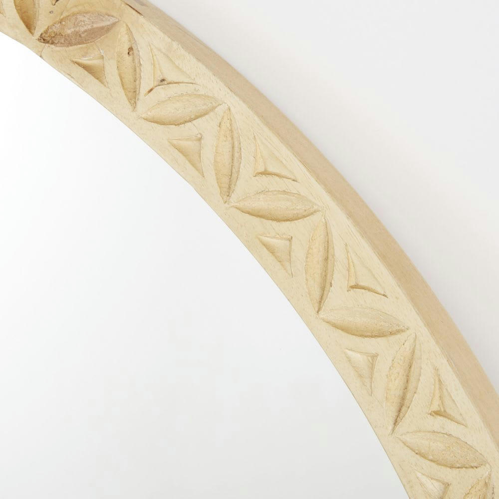 MILANA - Miroir rond gravé D122