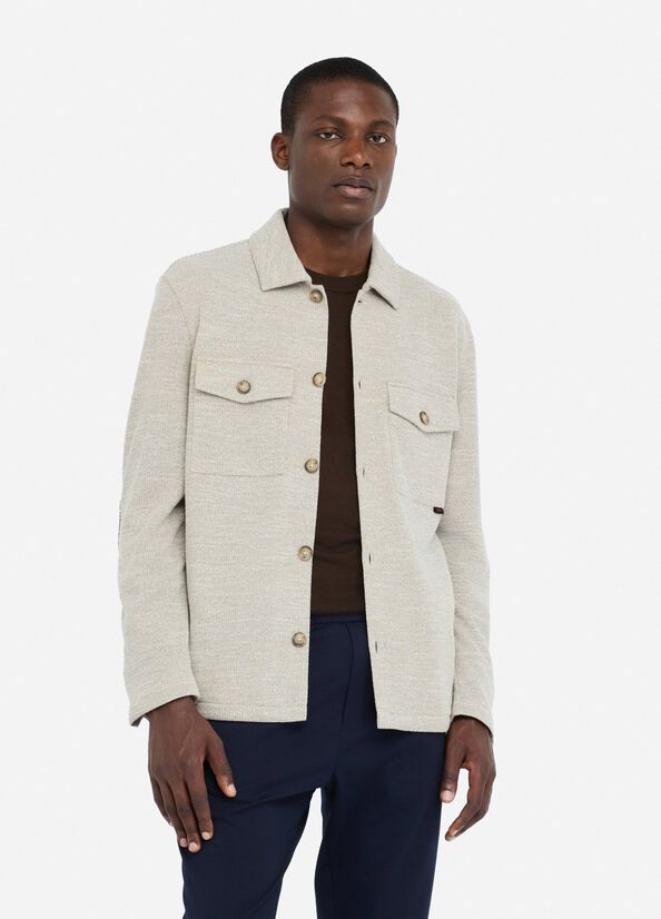 Camicia in maglia di cotone