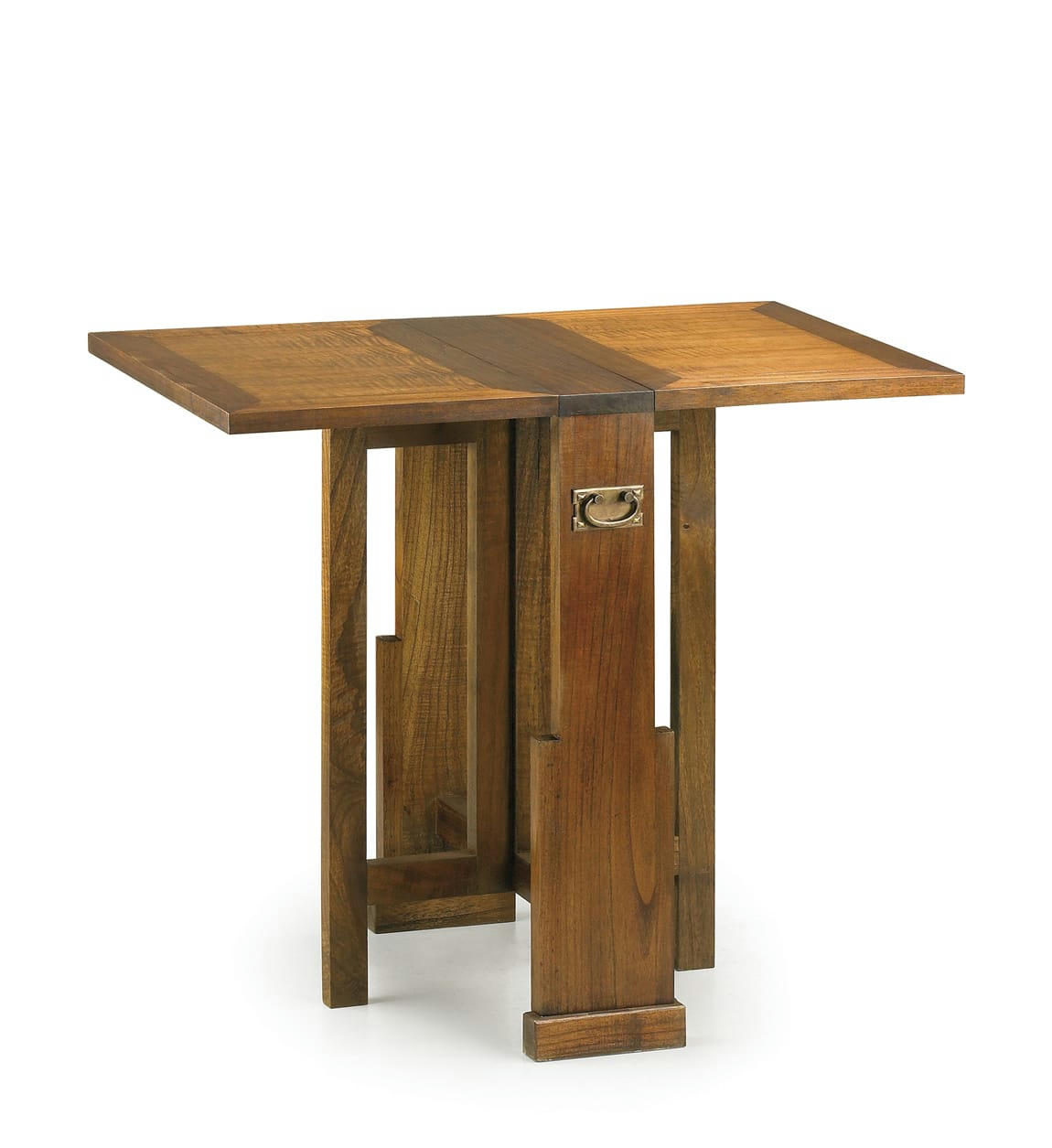 STAR - Table d’appoint pliante bois marron L90  2 personnes