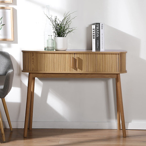 Console 2 portes coulissantes L100 cm - ERNEST