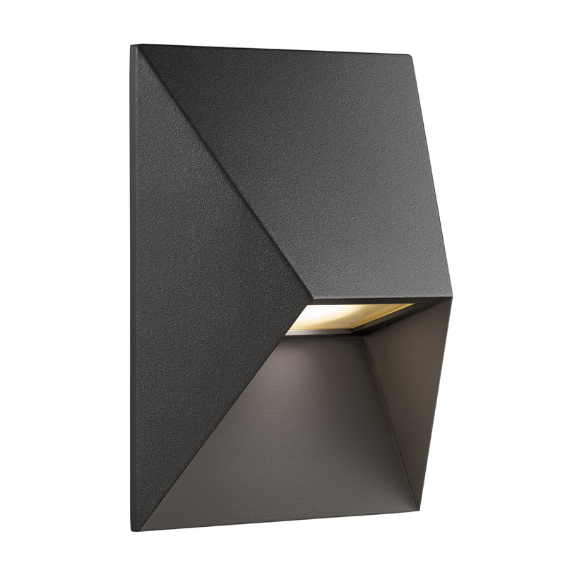Nordlux Pontio Wandlamp Buiten M - GU10 - IP54 - Zwart