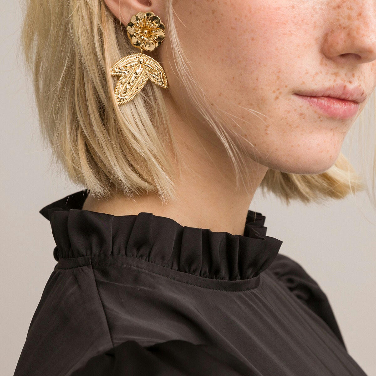 Boucles d'oreilles fleurs