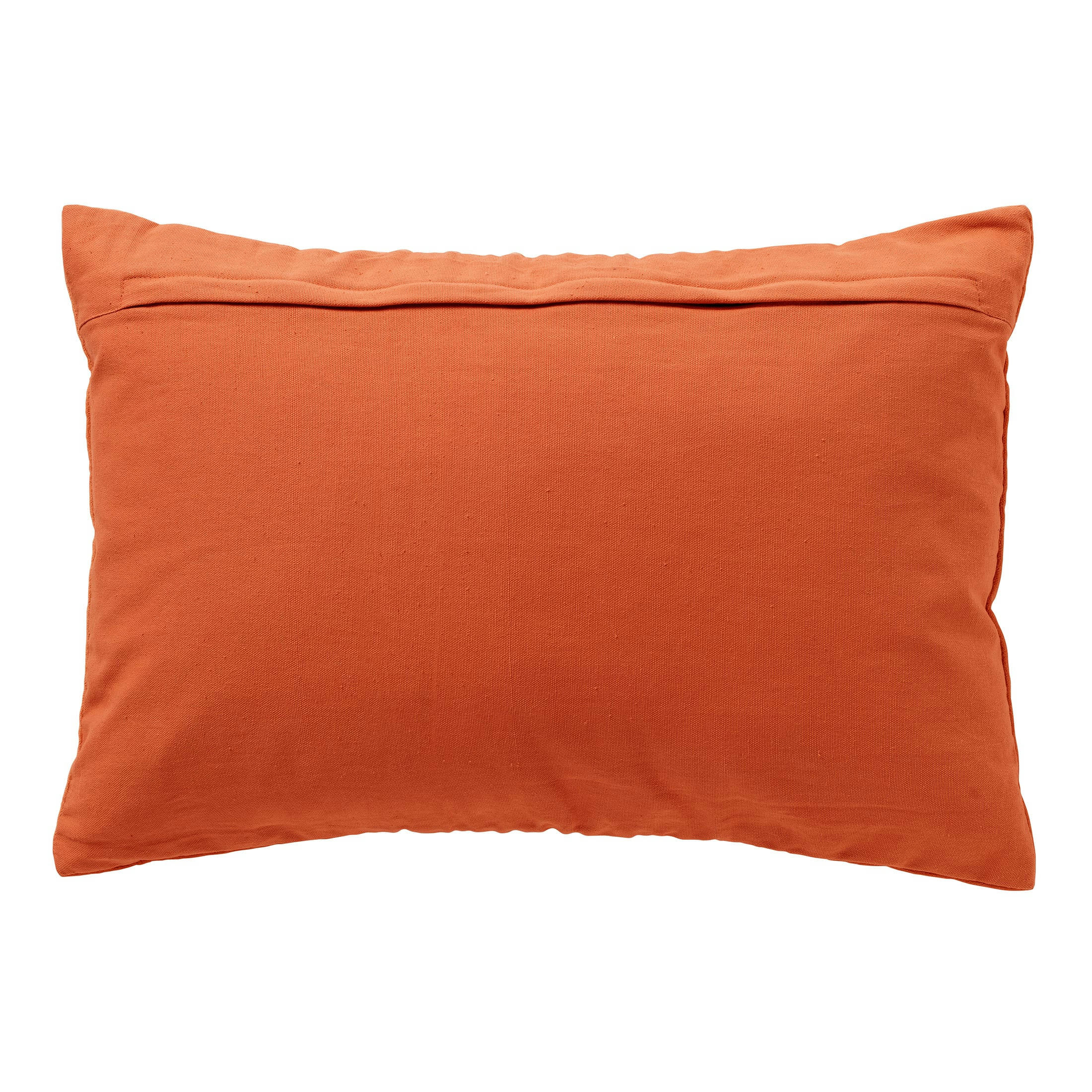- Housse de coussin orange en velours-40x60 cm uni