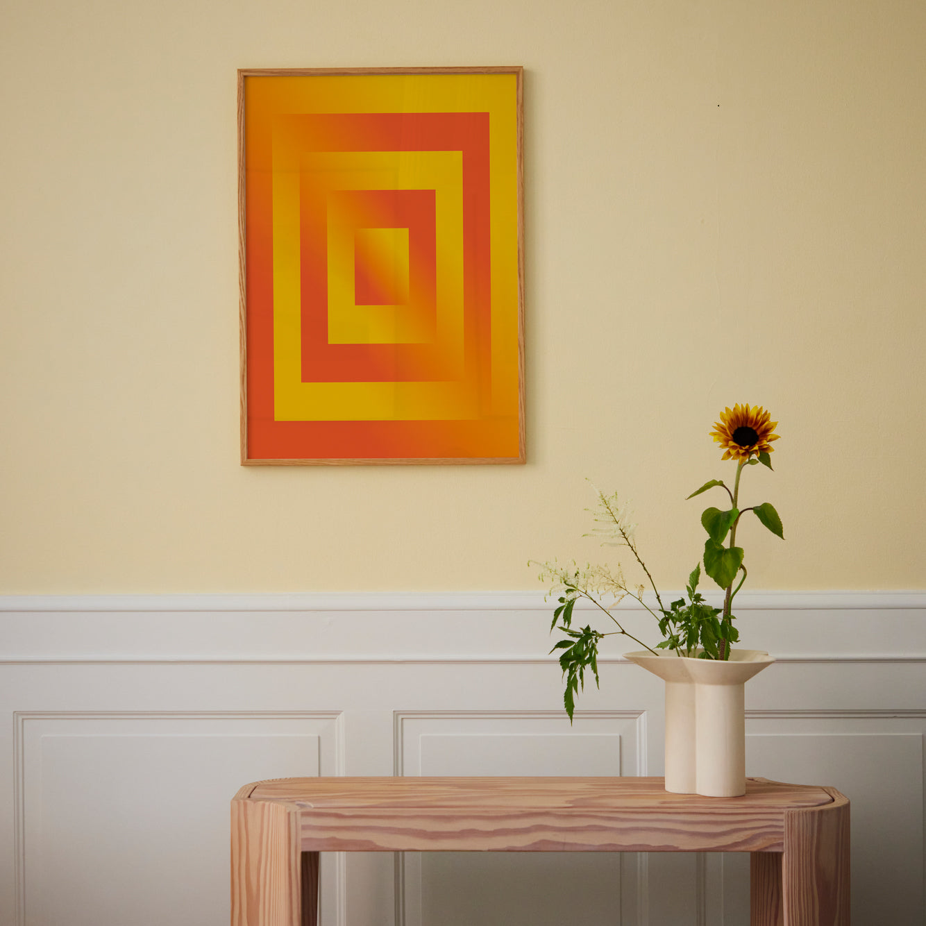 Paper Collective Absorb 06 Poster 50 x 70 cm - Yellow / Orange