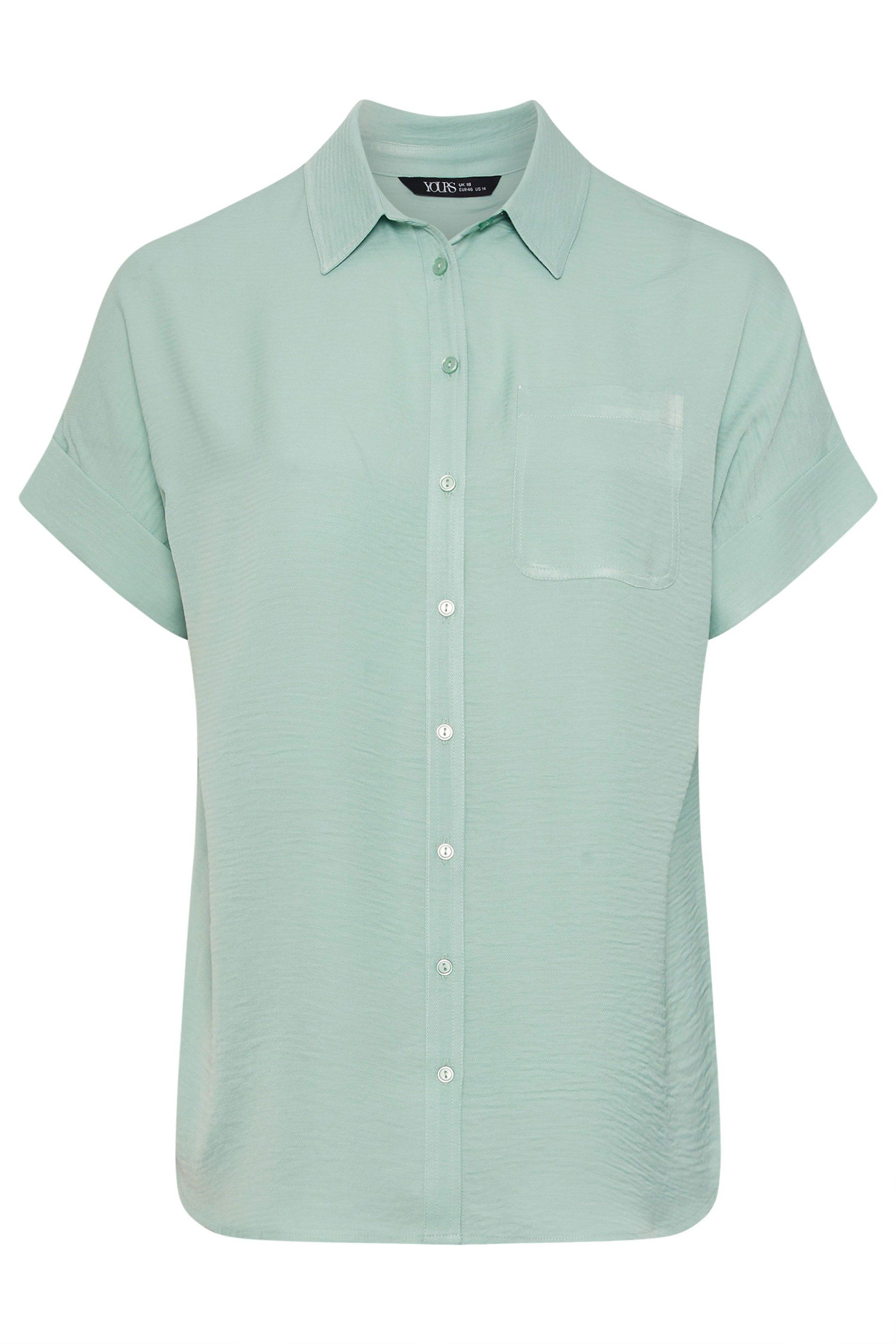 Yours Button Through Oversized Shirt