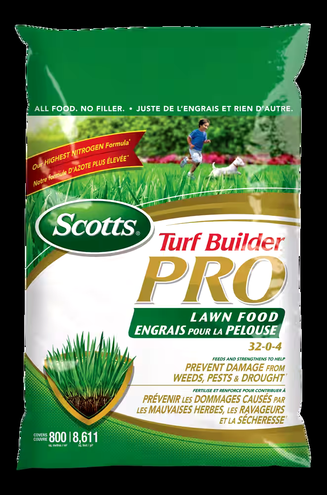 Scotts Turf Builder Pro Lawn Fertilizer, 800-m2