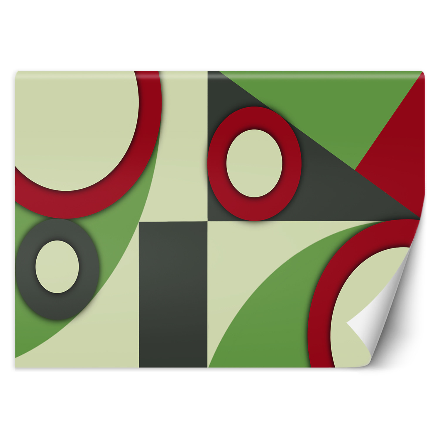 Feeby Fototapeta, Geometryczne kształty abstrakcja 100x70