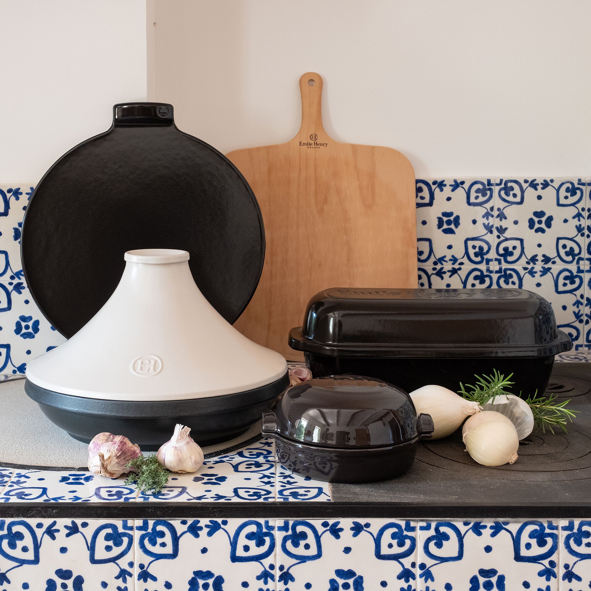 EMILE HENRY - Pelle à pizza en bois d'hêtre - naturel