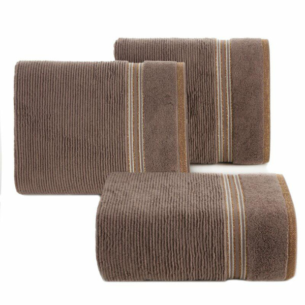 Ręcznik 50x90 Filon 12 brązowy 530g/m2
