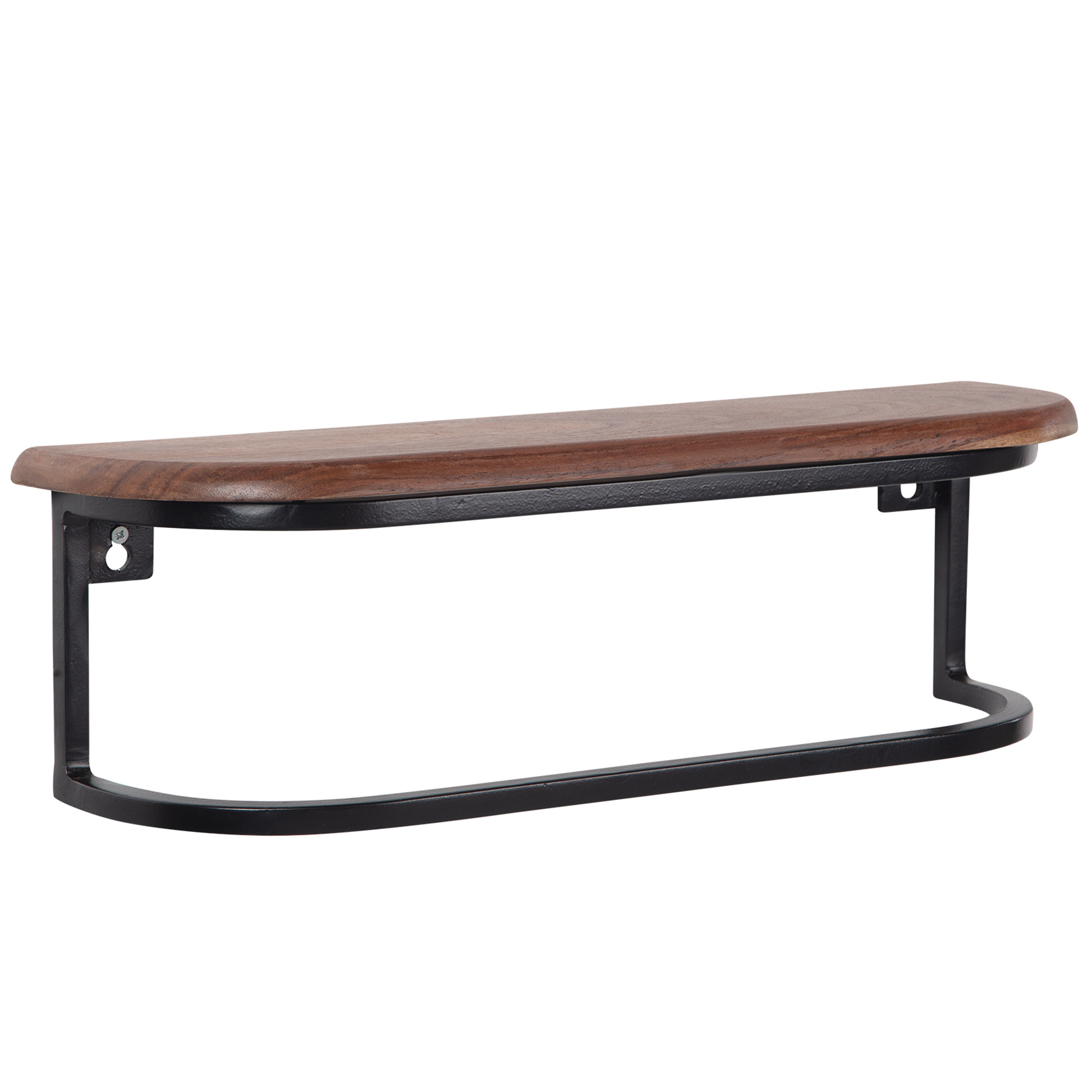 Półka ścienna FineBuy półka wisząca 50x15x13