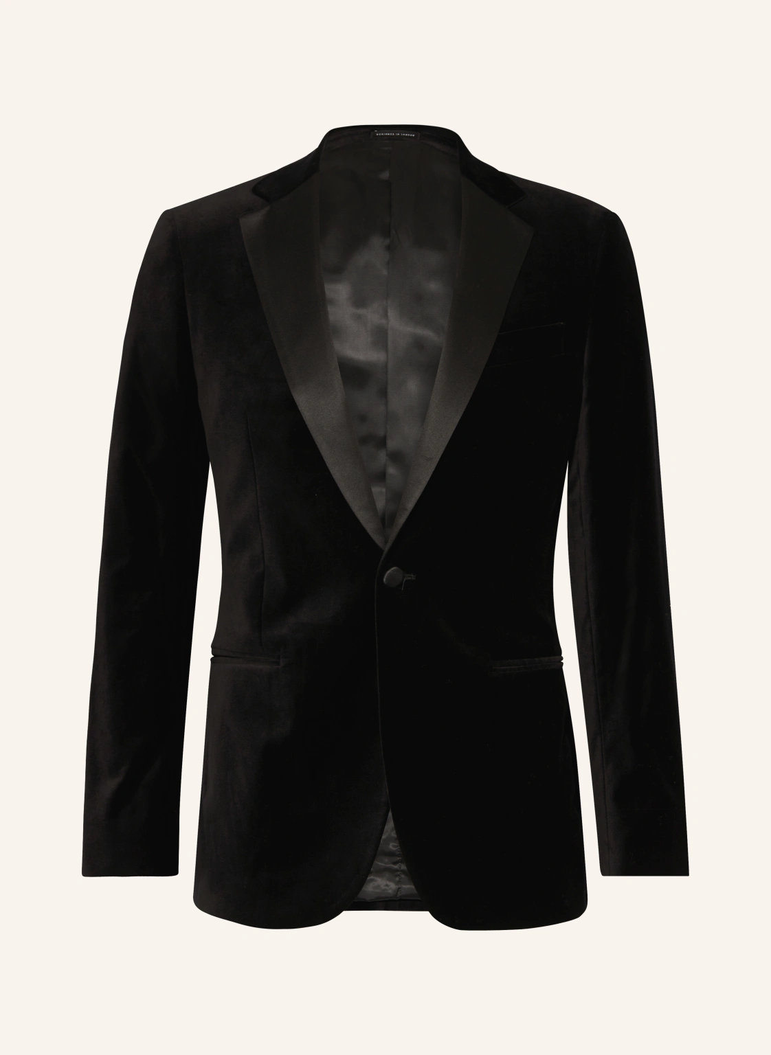 REISS Smoking-Sakko ACE Regular Fit aus Samt
