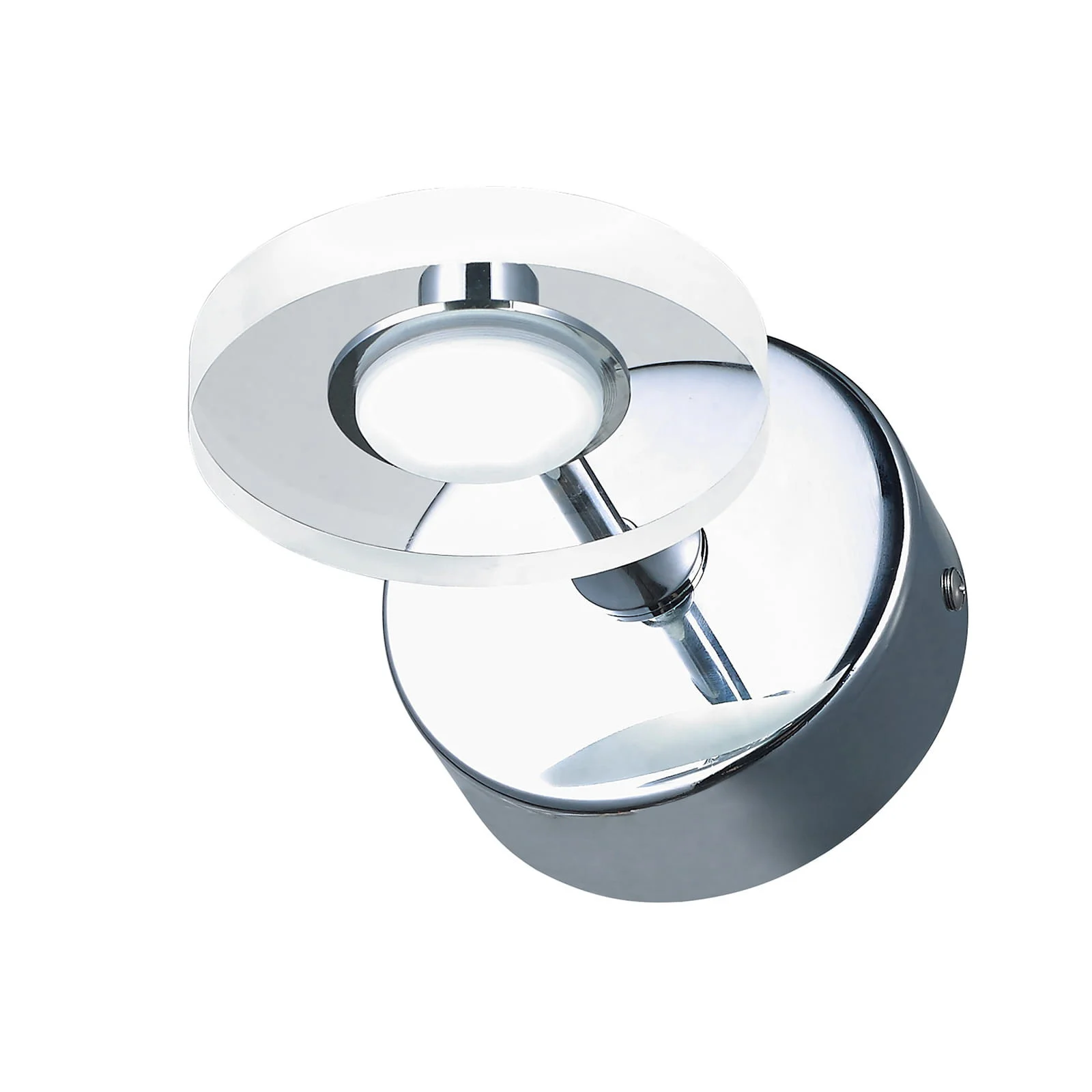Kinkiet HARMONYtransparentny LED 1x3W 210lm wym:5,2x12x16,5cm IP21 Italux